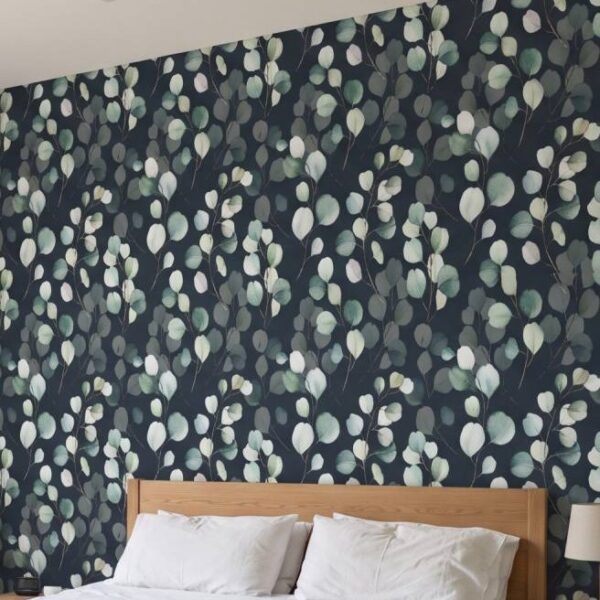 Eucalyptus Dark Wallpaper