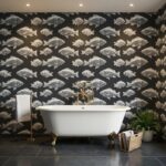 Monochrome Fish Shoal