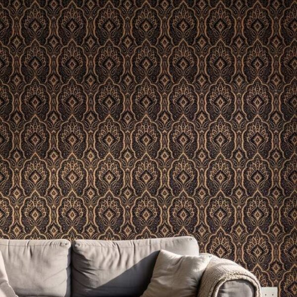 Hamsa Wallpaper wallpaper close-up on a wall