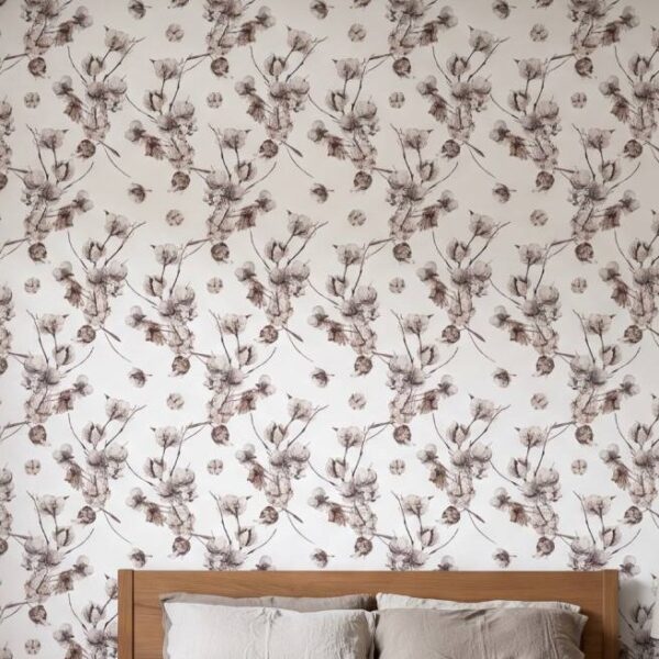 Malina Wallpaper wallpaper close-up on a wall