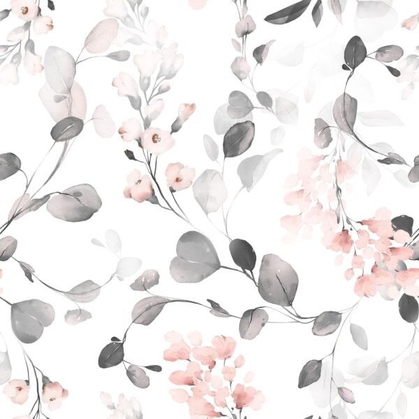 Mural Eucalyptus Grey