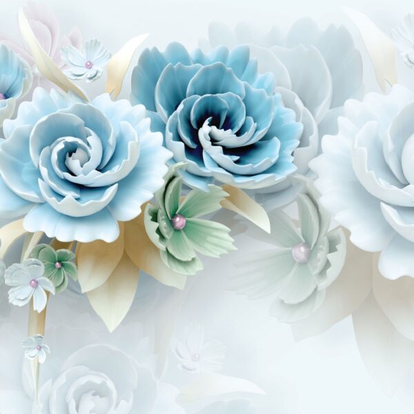 Mural Floral Fondant