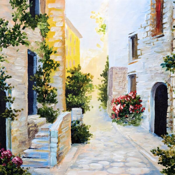 Mural Oil Paint Streets