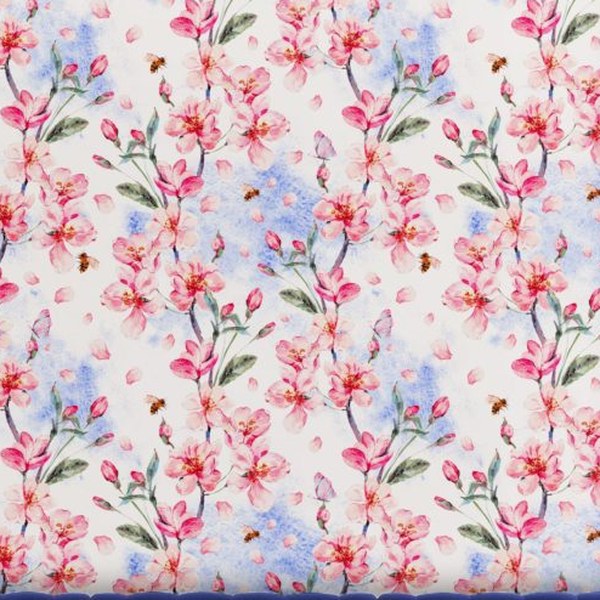 Rinsed Blossom Wallpaper