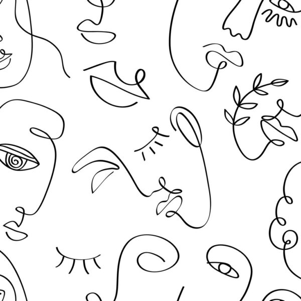 Taque outline Wallpaper