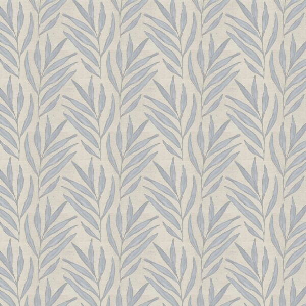 Willow Leaves in Coastal Blue