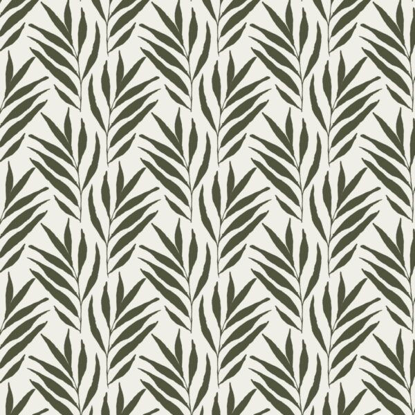 Willow Leaves in Dark Green